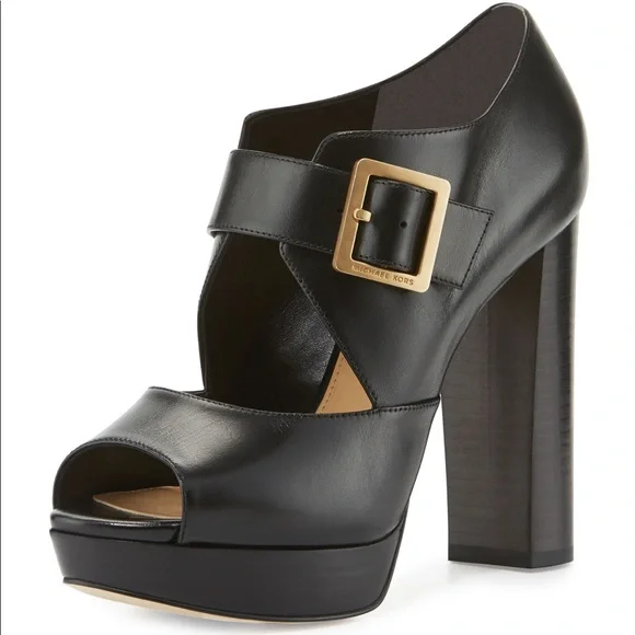 🔥SALE🔥 Michael Kors Eleni Platform Heel 10 - Picture 1 of 10